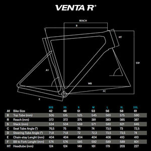 Basso Bikes Venta R 105 12x/Aksium Magma Black Bike click to zoom image