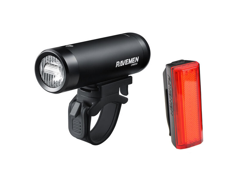 Ravemen CR600 (600 Lumens) / TR20 (20 Lumens) USB Rechargeable Twinset click to zoom image