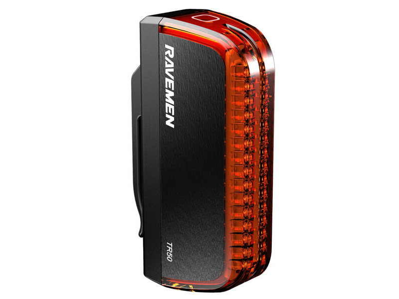 Ravemen TR50 USB Rechargeable Rear Light in Black (50 Lumens) click to zoom image