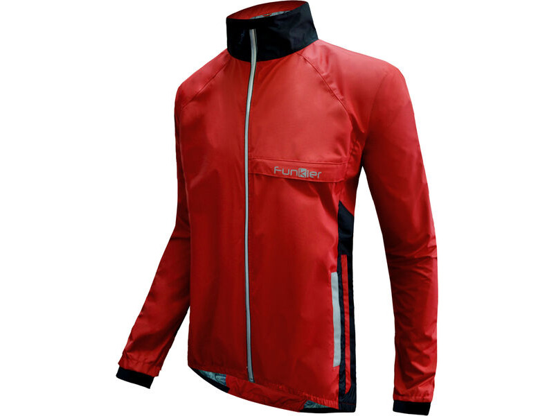 Funkier Attack WJ-1327 Gents Waterproof Jacket in Red click to zoom image