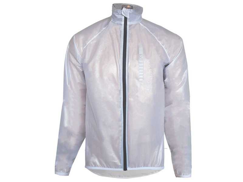Funkier DryRide Pro Gents Showerproof Jacket in Transparent click to zoom image