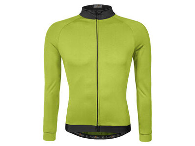 Funkier AirBloc Thermal Long Sleeve Jersey in Yellow