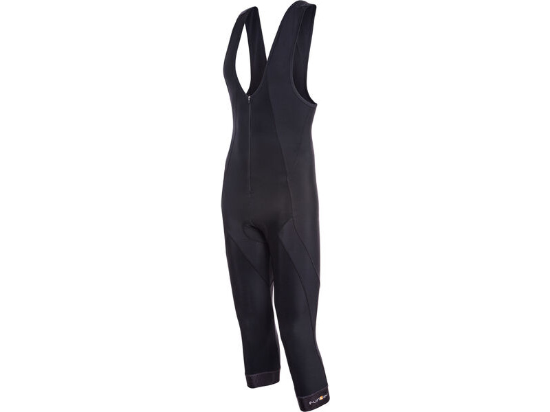 Funkier Polar Active Thermal Microfleece 3/4 Bib Tights in Black (S-973-W-B14) click to zoom image