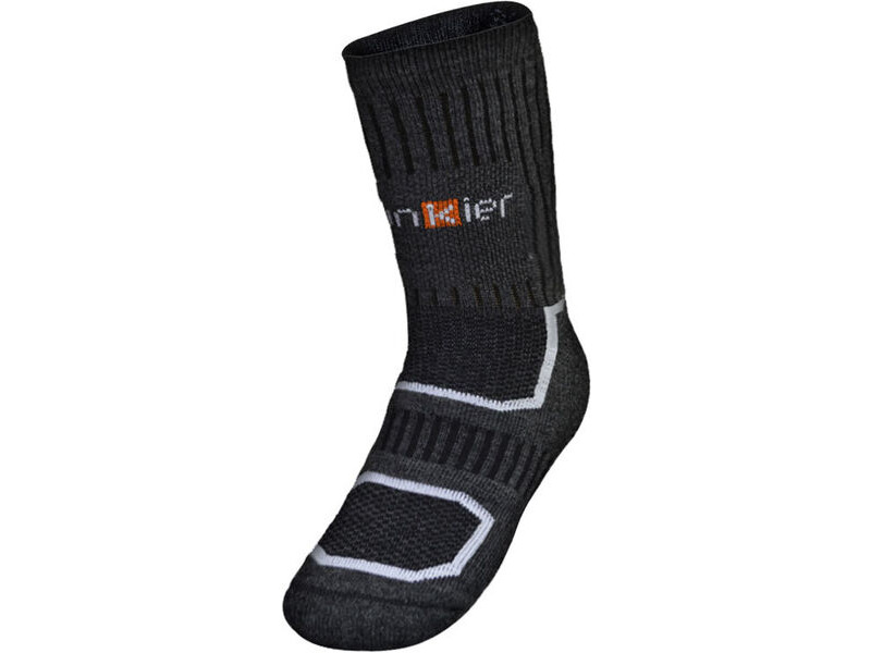Funkier Mazarron SK-42 Winter Merino Wool Socks in Grey click to zoom image