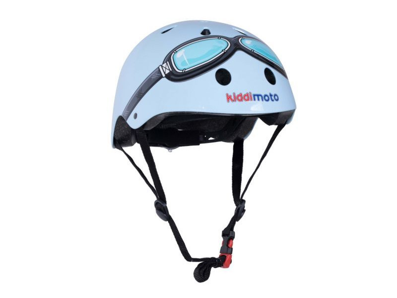 Kiddimoto Blue Goggle Helmet click to zoom image